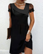 Elegant Body-Con Lace Dress