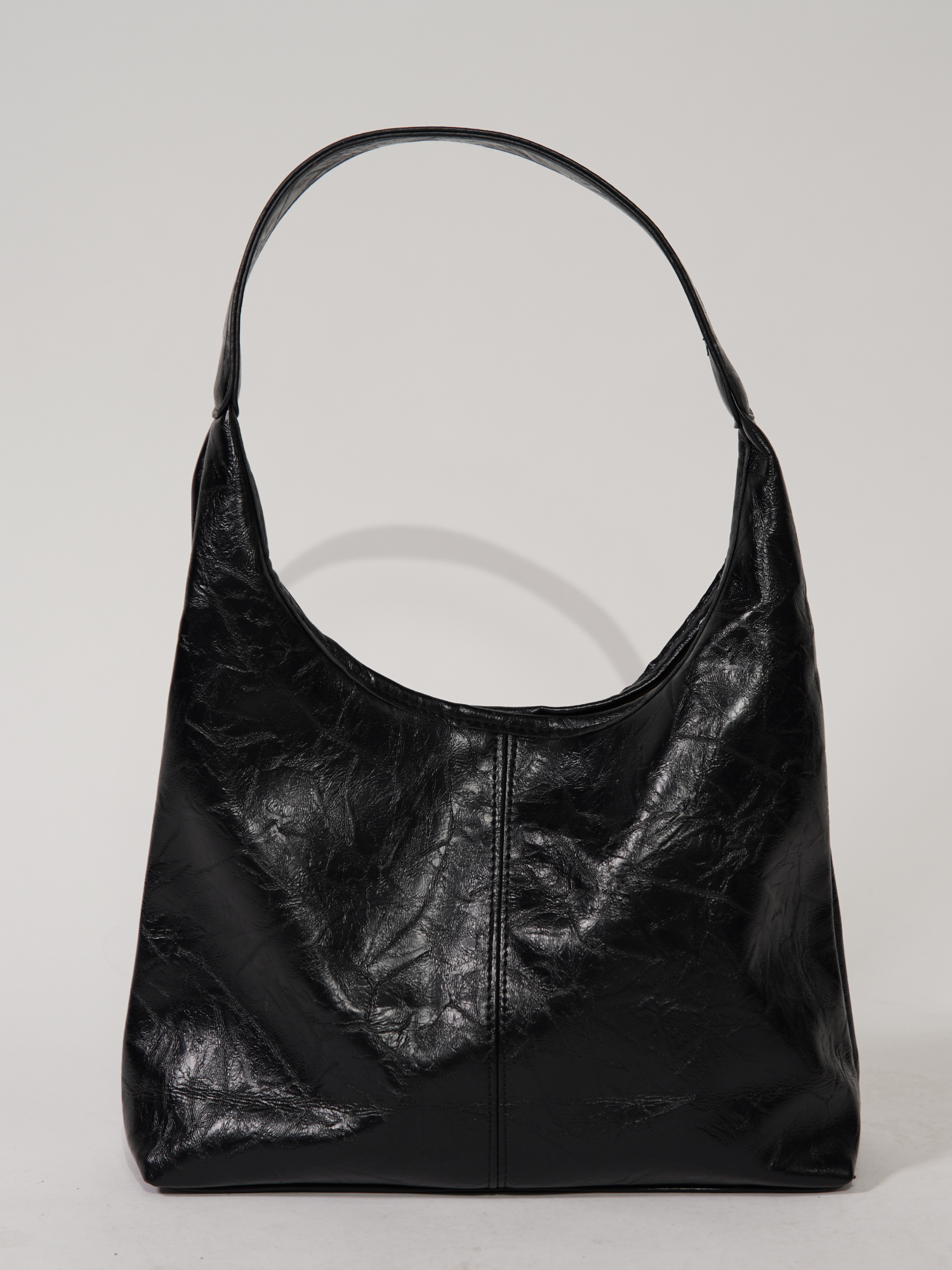 Retro Distressed Leather Tote Bag