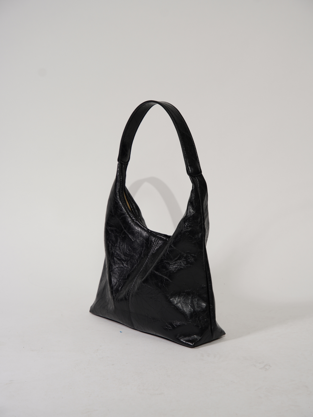 Retro Distressed Leather Tote Bag