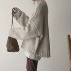 Comfy Oversized Sweater with a Handy Pocket