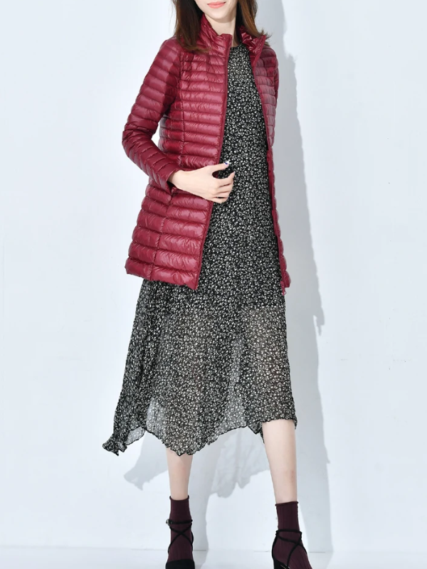 Custom-Fit Lightweight Down Jacket for Women