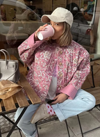 Women's Warm Insulated Jacket for Fall and Winter