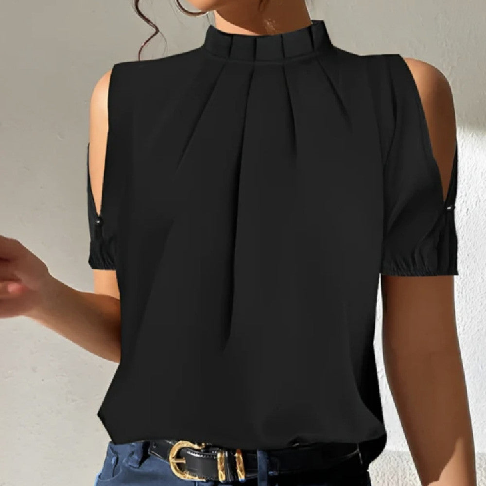 Trinka - Elegant Black Shirt