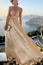 Women's Off-Shoulder Maxi Dress