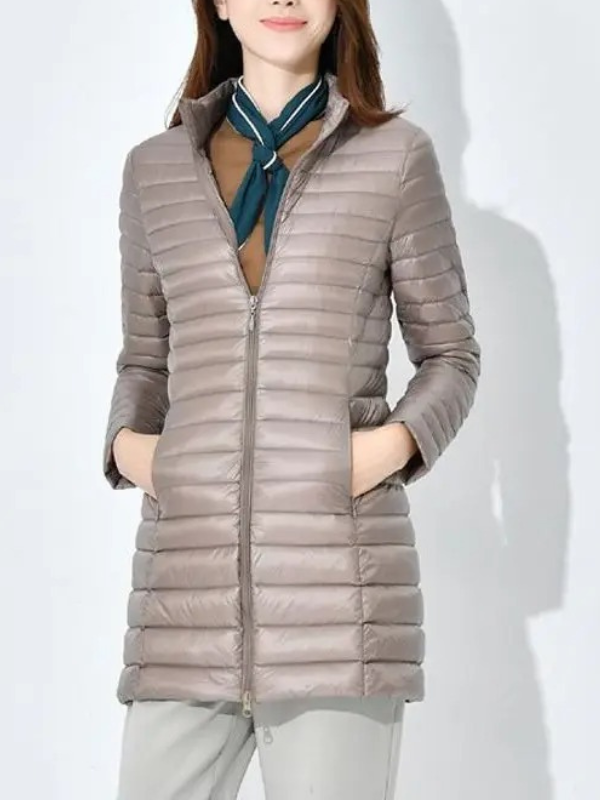 Custom-Fit Lightweight Down Jacket for Women