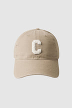 Embroidered Letter C Baseball Cap
