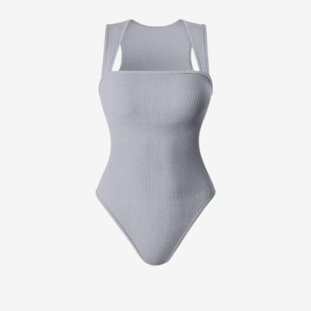 Square Neck Bodysuit Top