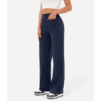 Flexible High-Waisted Pants