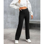 Flexible High-Waisted Pants