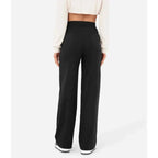 Flexible High-Waisted Pants