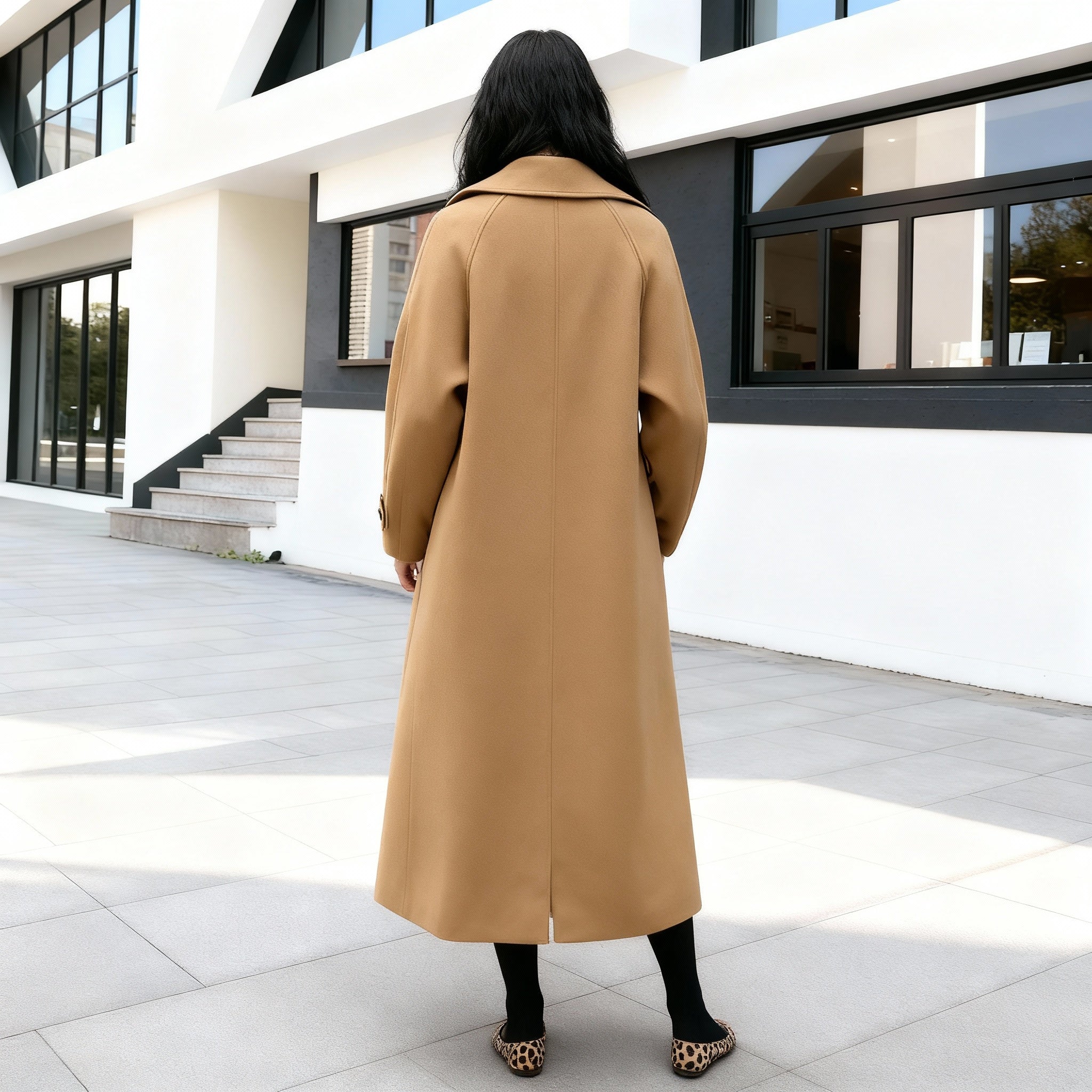 Stylish Long Overcoat