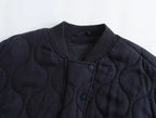 Destiny - Cotton Jacket with Round Neck