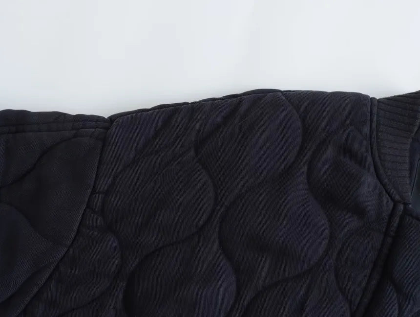 Destiny - Cotton Jacket with Round Neck