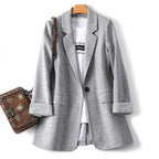 Women's Casual Long Sleeve Blazer