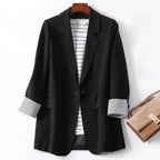 Women's Casual Long Sleeve Blazer