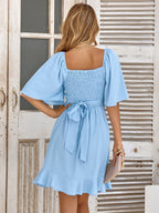 Aria - Elegant Sky Blue Dress