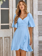 Aria - Elegant Sky Blue Dress