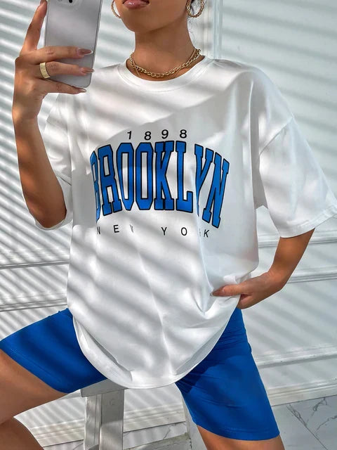 Brooklyn York Vintage Oversized T-Shirt