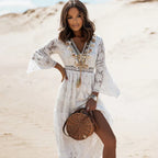 Bohemian-Inspired Long Sleeve Dress