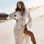Bohemian-Inspired Long Sleeve Dress
