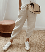 Stylish Cotton-Linen Pants