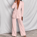 Hayley - Chic Women's Two-Piece Blazer and Trousers Set