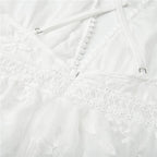 Elegant White Summer Dress