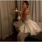 Corset-Inspired Structured Dress