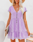 Women's Lightweight Summer Short Dress