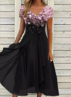 Elegant Chiffon Evening Gown for Women