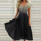 Elegant Chiffon Evening Gown for Women
