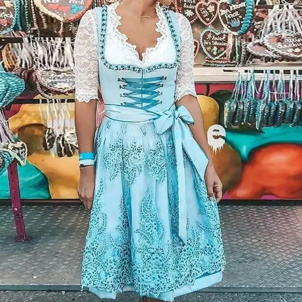 Classic Bavarian Dirndl Gown