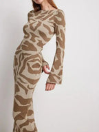 Stacey - Elegant Floral Maxi Dress