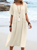 Easygoing Cotton Casual Dress