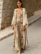 Plus Size Boho Kimono