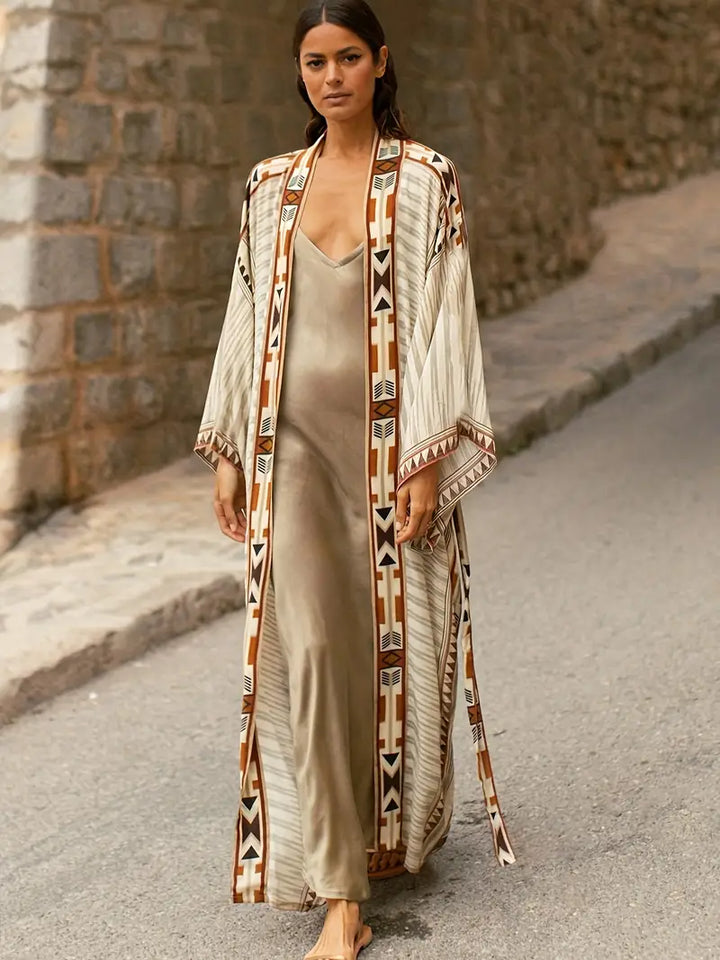 Plus Size Boho Kimono
