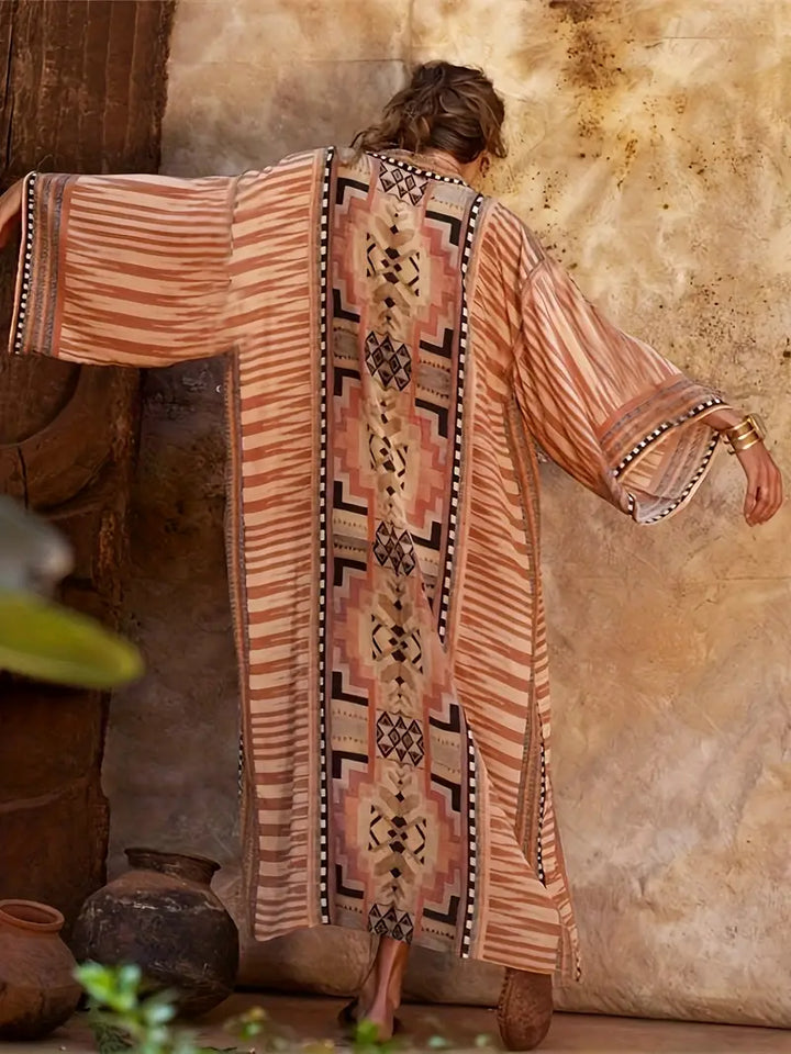 Plus Size Boho Kimono