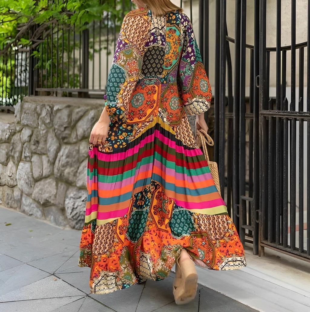 Elegant Bohemian Chic Dress