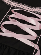 Floral Print Dirndl Dress for Oktoberfest Festivities