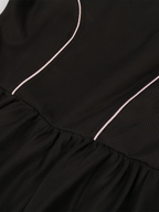 Floral Print Dirndl Dress for Oktoberfest Festivities