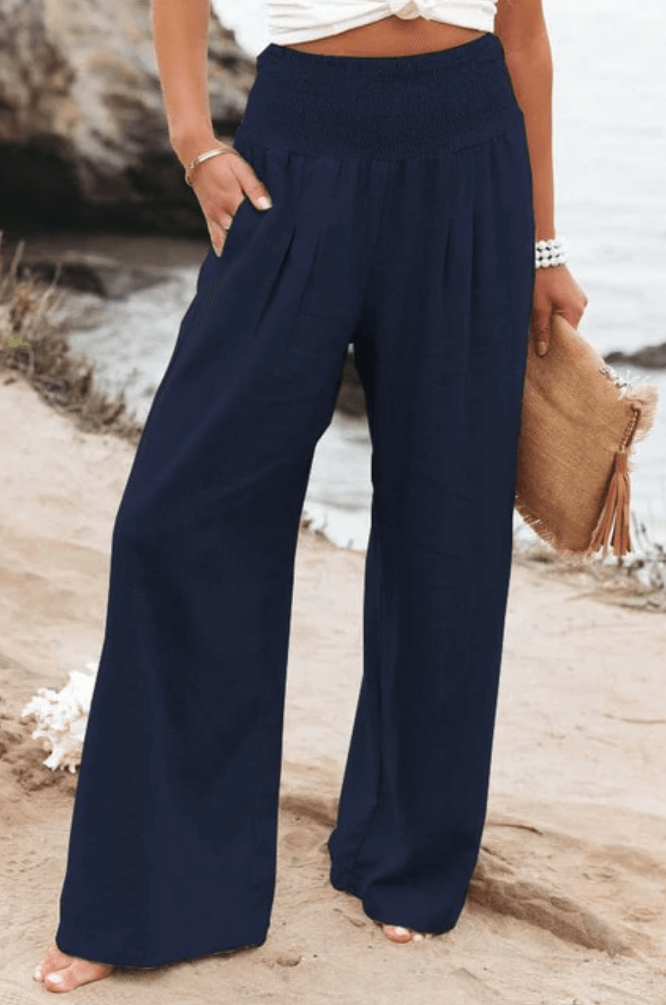 Stylish Stretch Palazzo Pants for Women