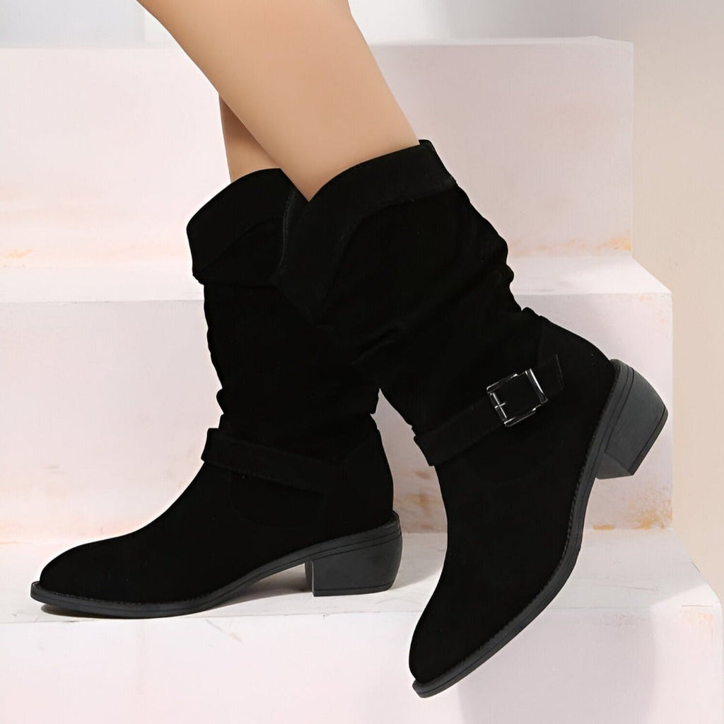 ANNE - Cozy Leisure Boots Featuring a Plush Insole