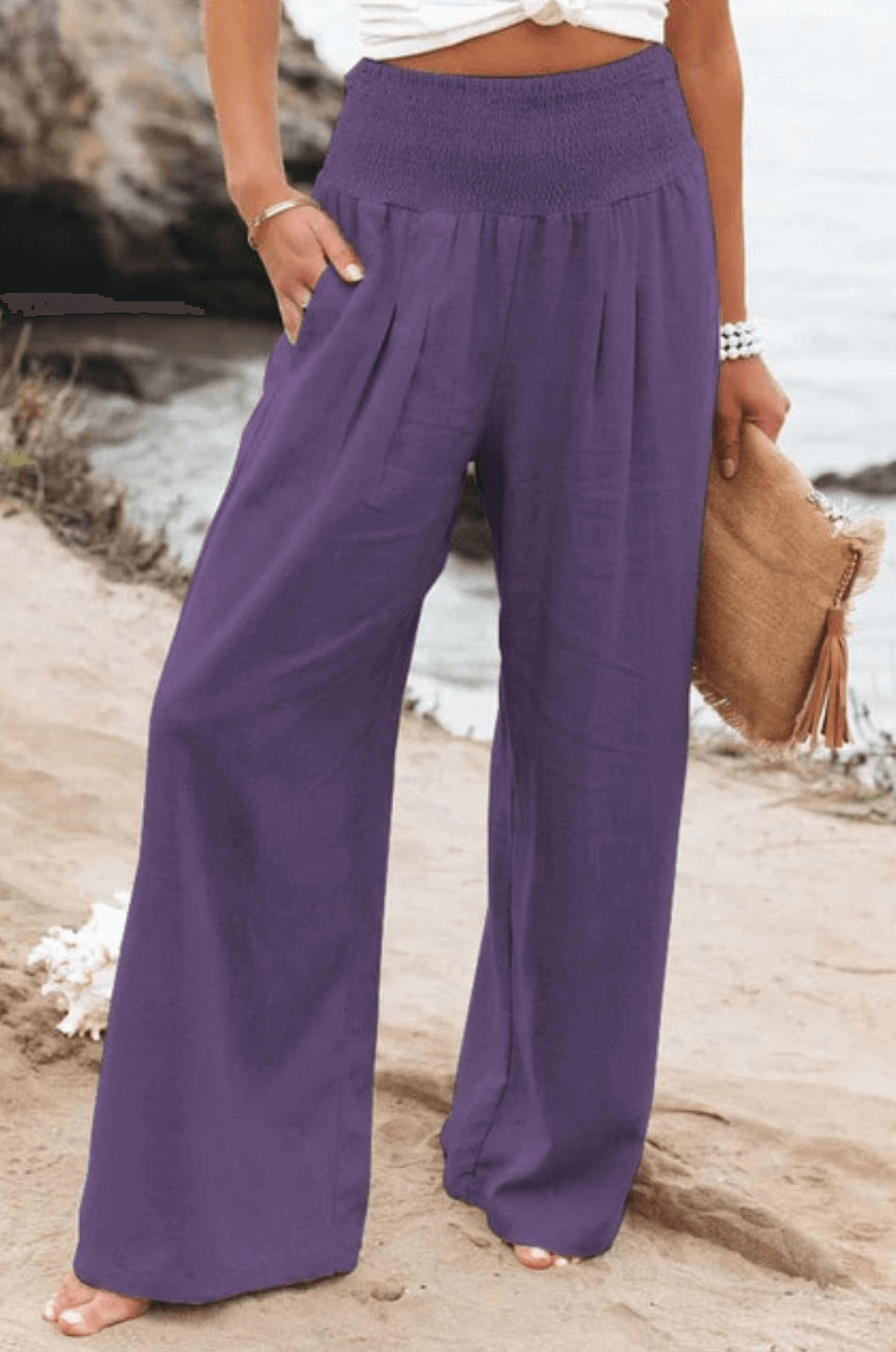 Stylish Stretch Palazzo Pants for Women