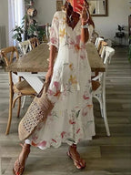 Natural Boho Dress