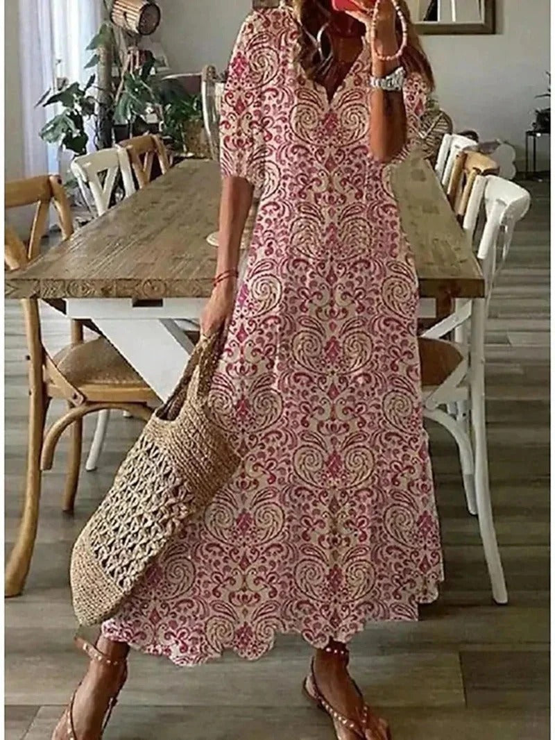Natural Boho Dress
