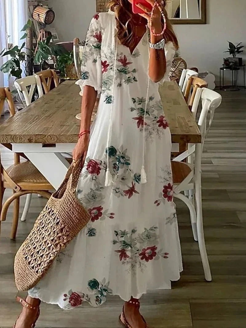 Natural Boho Dress